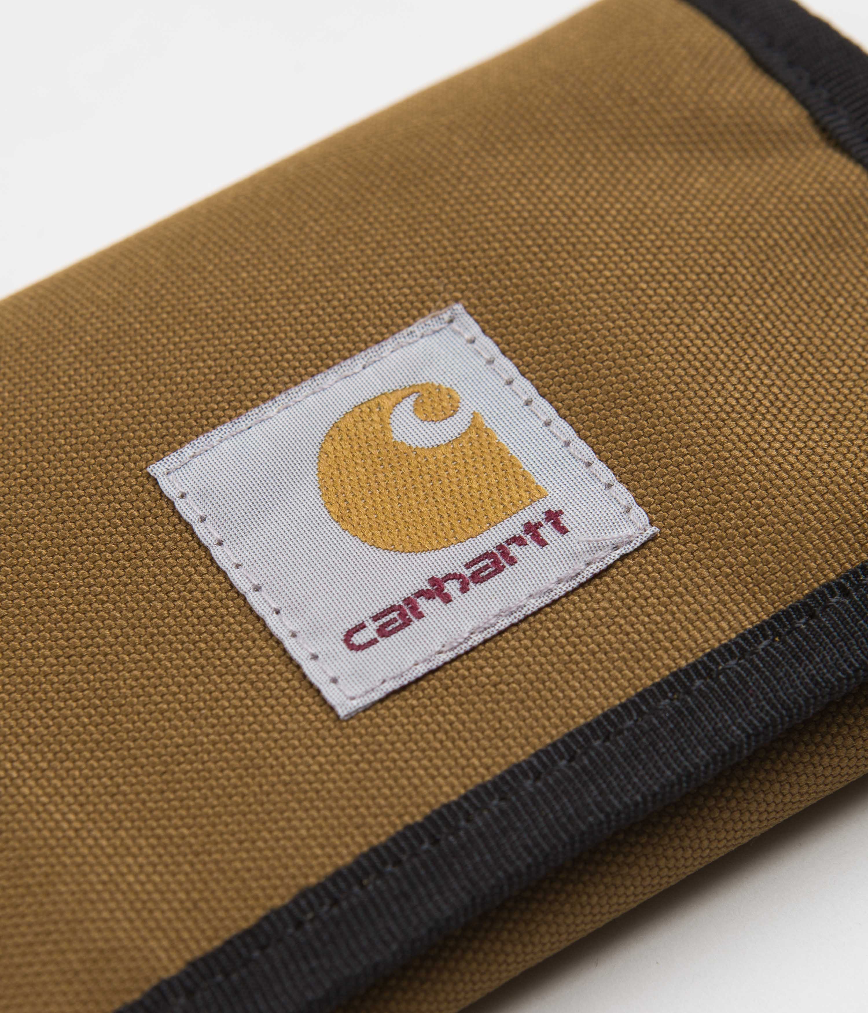 Carhartt Alec Wallet - Hamilton Brown Leather Bifold Wallet for Men | Durable & Stylish for Everyday Use, Travel & Business