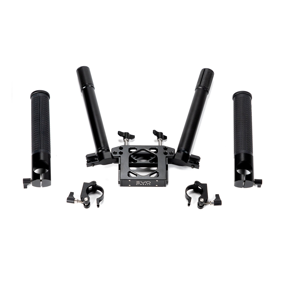 EVO Gimbals Pro Grip Dual Handle Kit for DSLR Camera Stabilizer - Professional 2-Hand Grip System for Smooth Video Shooting, Vlogging & Filmmaking