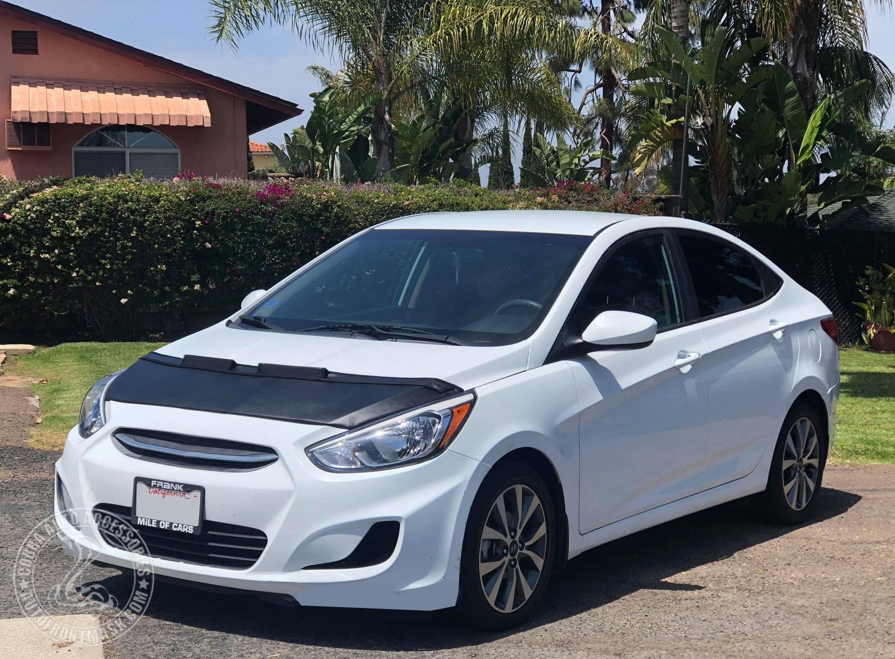 Premium Car Hood Bra Cover for Hyundai Accent 2018-2022 | Durable Bonnet Mask Protector | UV & Scratch Resistant | Perfect for Road Trips & Daily Commute