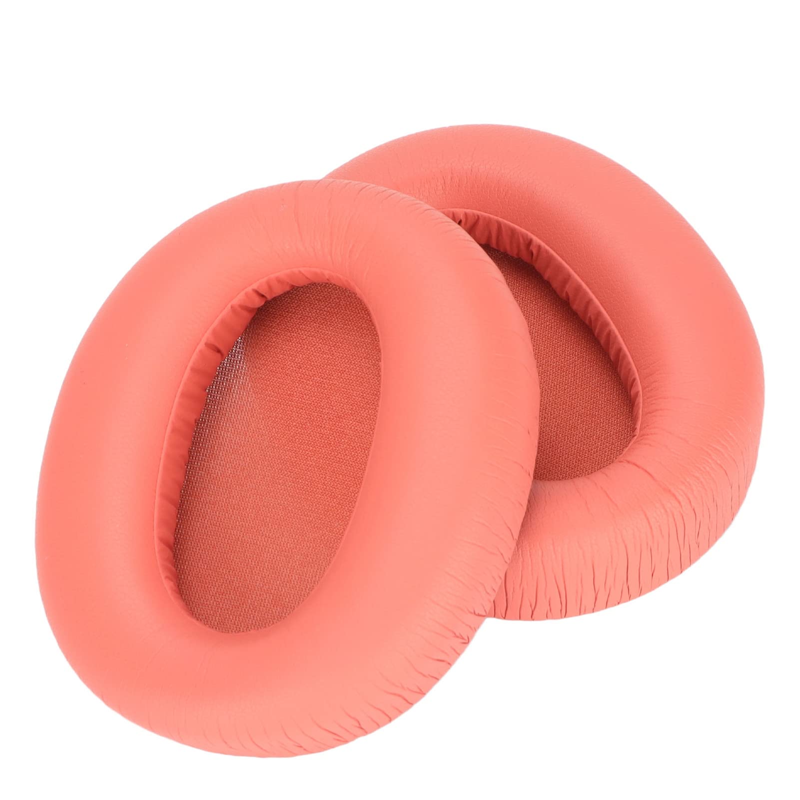Yoidesu Replacement Earpads for Edifier W820NB Headphones - Soft Protein Leather Foam Cushions with Noise Isolation (Red) | Perfect for Gaming, Music & Office Use