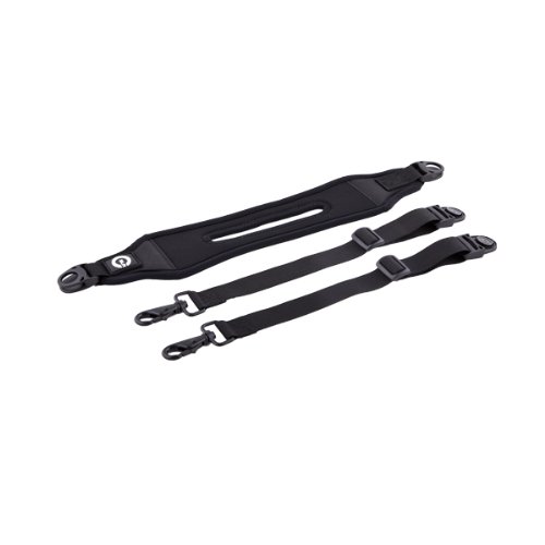 Ultra Comfortable Ergonomic Bag Strap with Cushioned Shoulder Pad - Adjustable for Duffle, Messenger, Laptop & Gym Bags - Perfect for Travel, Work & Fitness