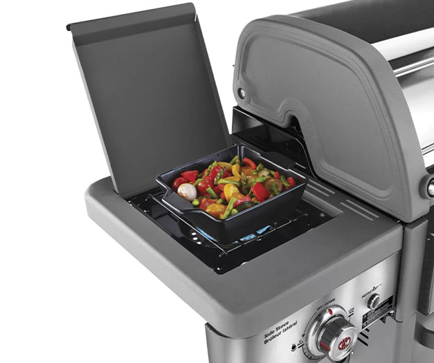 Coleman Revolution 4-Burner Propane Gas Grill with Side Burner - Black Matte Finish | Perfect for Backyard BBQs, Camping & Outdoor Cooking | REV4BMA