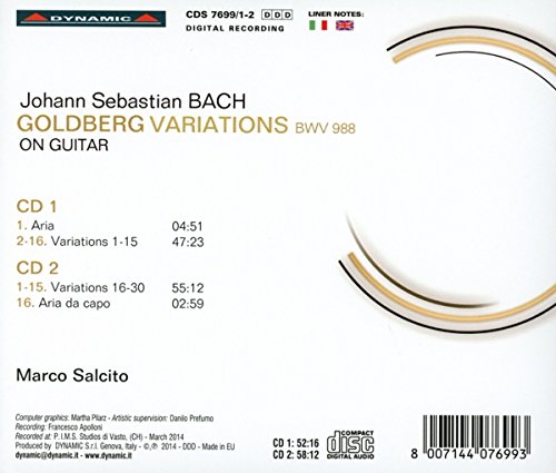 Goldberg Variations for Guitar - Classical Guitar Sheet Music & Tabs | Perfect for Performances, Practice & Music Lovers