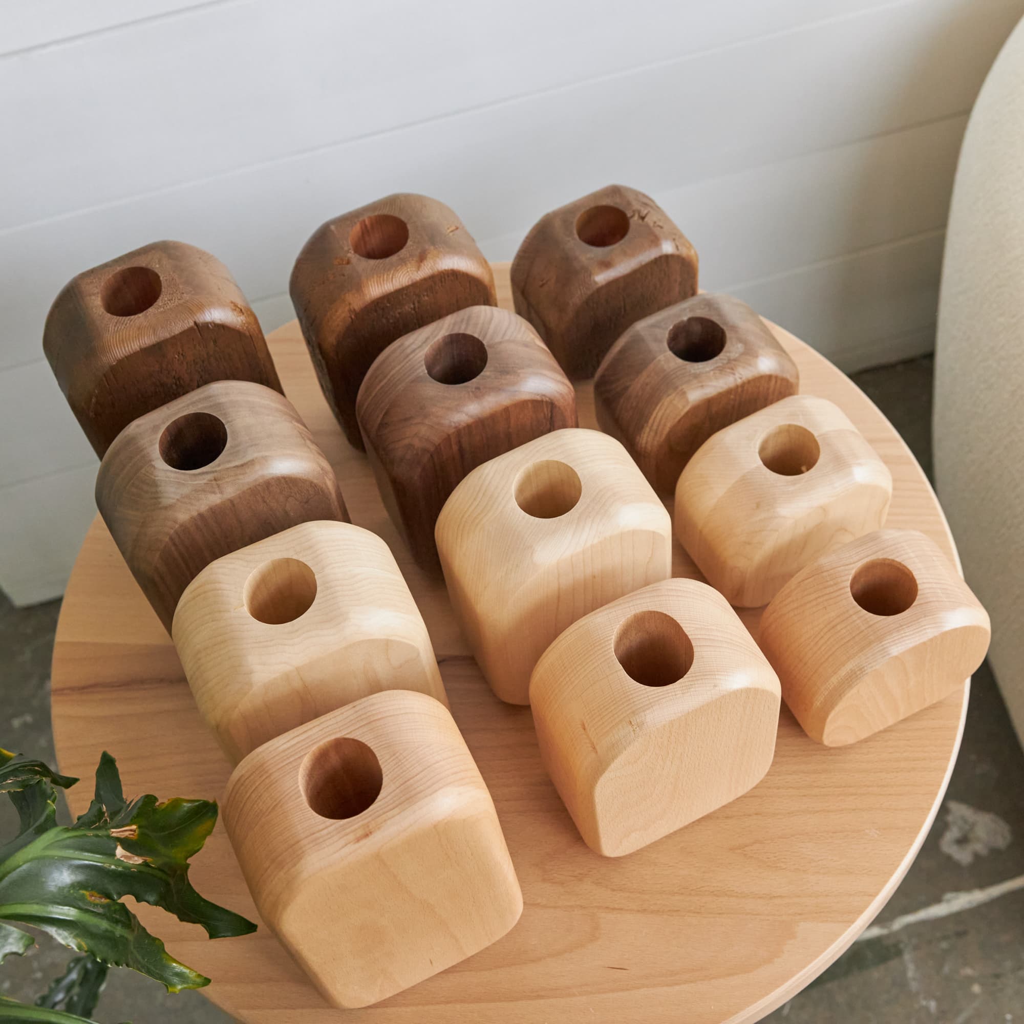 Eco-Friendly Zero Waste Wooden Vases - Handcrafted Sustainable Home Decor for Rustic & Modern Interiors | Perfect for Weddings, Centerpieces & Boho Chic Styling