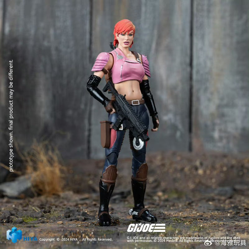 Pre Order - Hiya 1/18 Scale 4-Inch G.I. Joe Zarana Action Figure - Highly Detailed Collectible Toy for Display & Play | Perfect for G.I. Joe Fans & Collectors