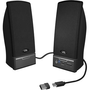 2.0 USB Powered Desktop Computer Speakers with LED Indicator - Compact Stereo Sound for PC, Laptop, Gaming & Home Office Setup