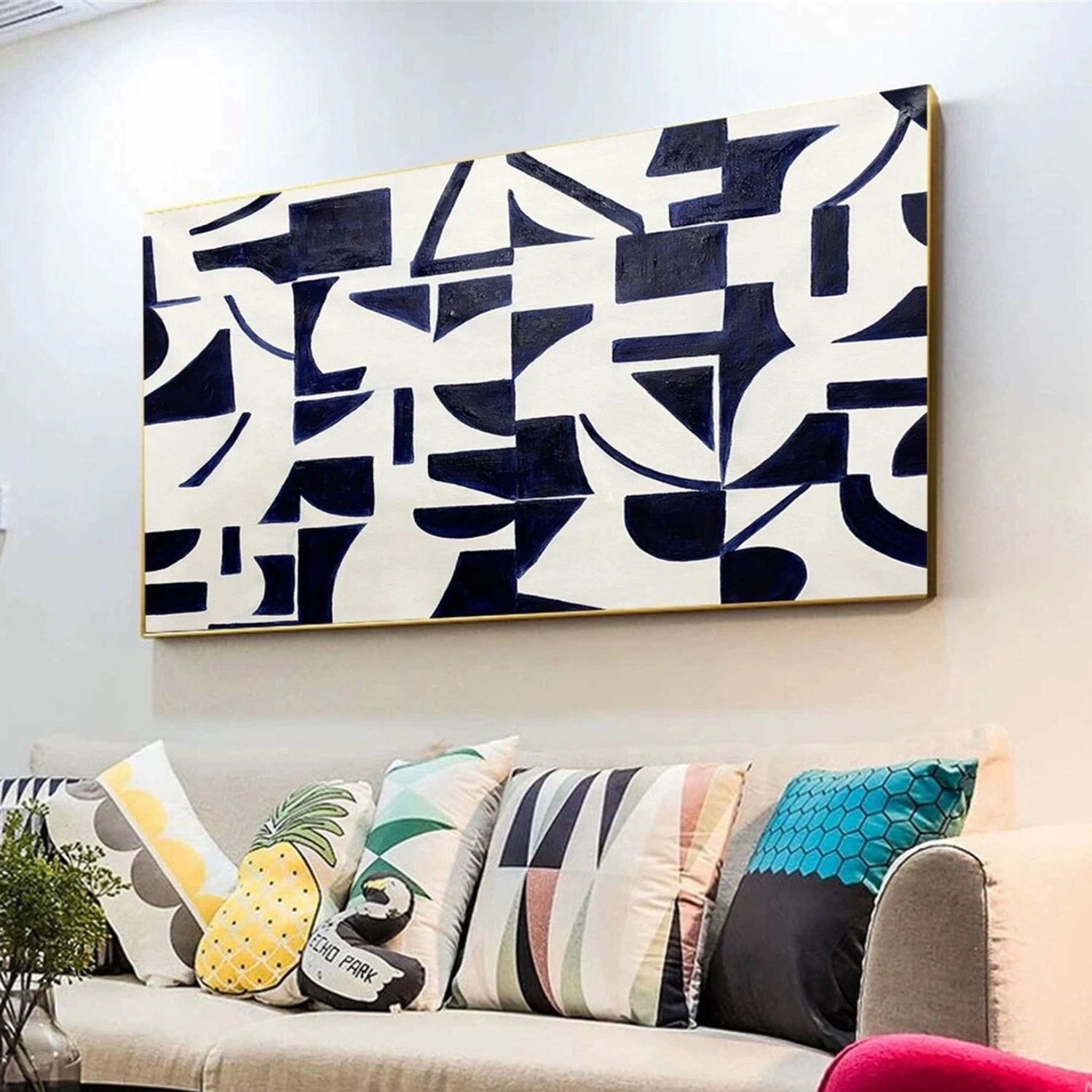 Abstract Tranquility Wall Art Print #WS240 - Modern Home Decor for Living Room, Bedroom & Office