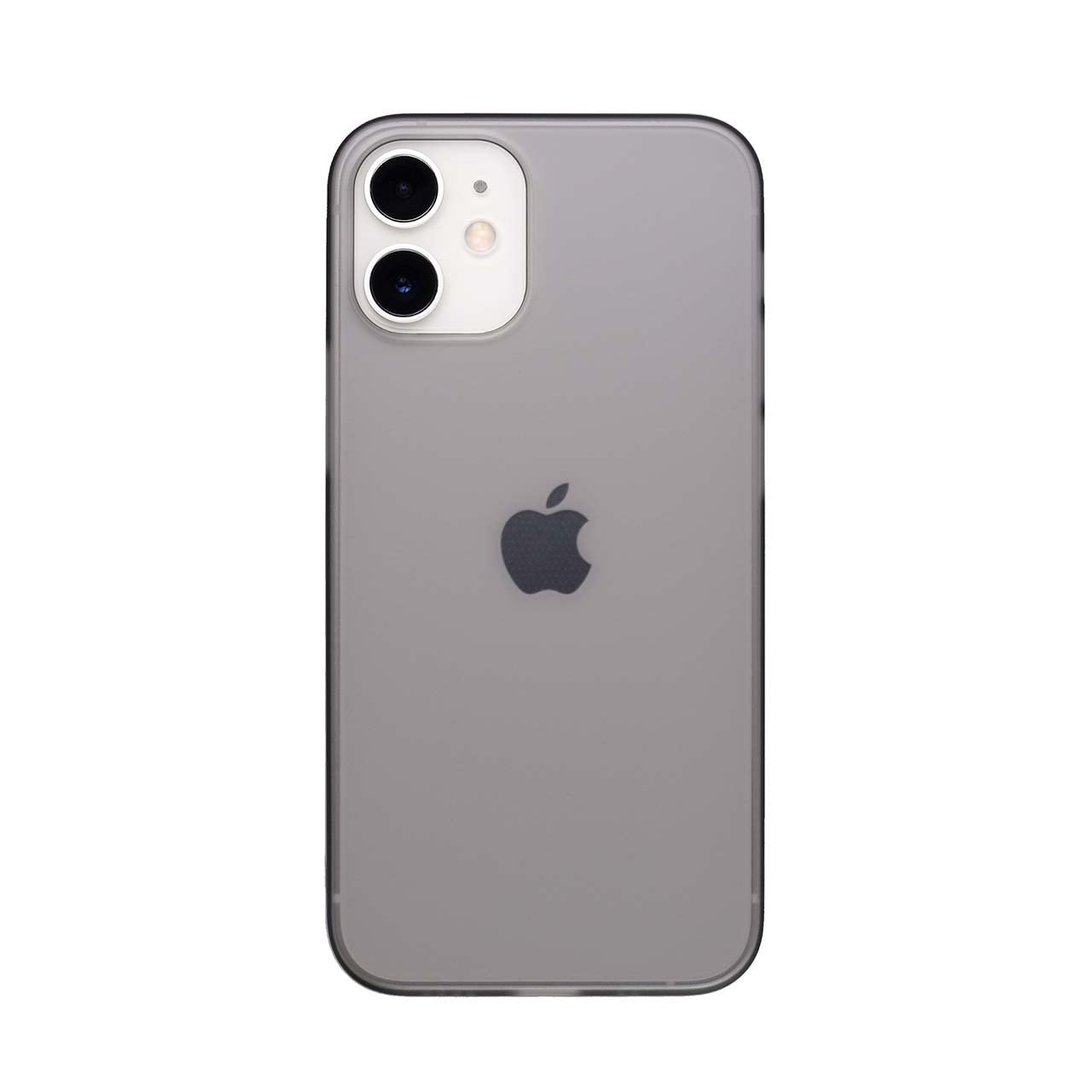 Smoke Matte Air Jacket for iPhone 12 Mini - Ultra Thin Protective Case with Anti-Scratch Coating | Perfect for Everyday Use, Travel & Outdoor Activities