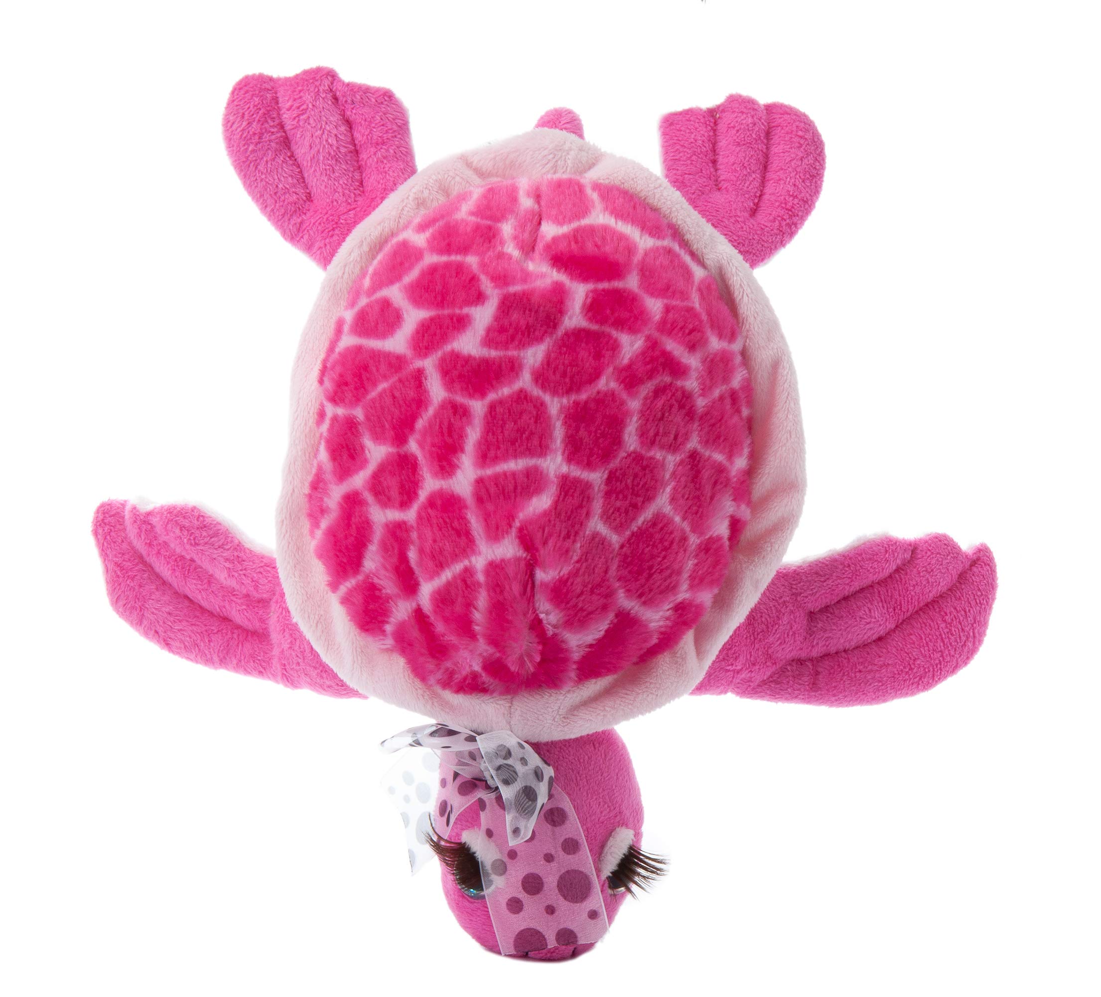 **Pink Sea Turtle Stuffed Animal - 12