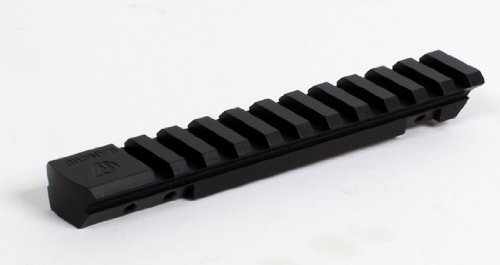 Weigand Mini 14 Ranch, Mini 30, PC-40, PC-9, Carbine & Deerfield Picatinny Scope Mount - Black | Tactical Rifle Accessory for Hunting & Shooting Range