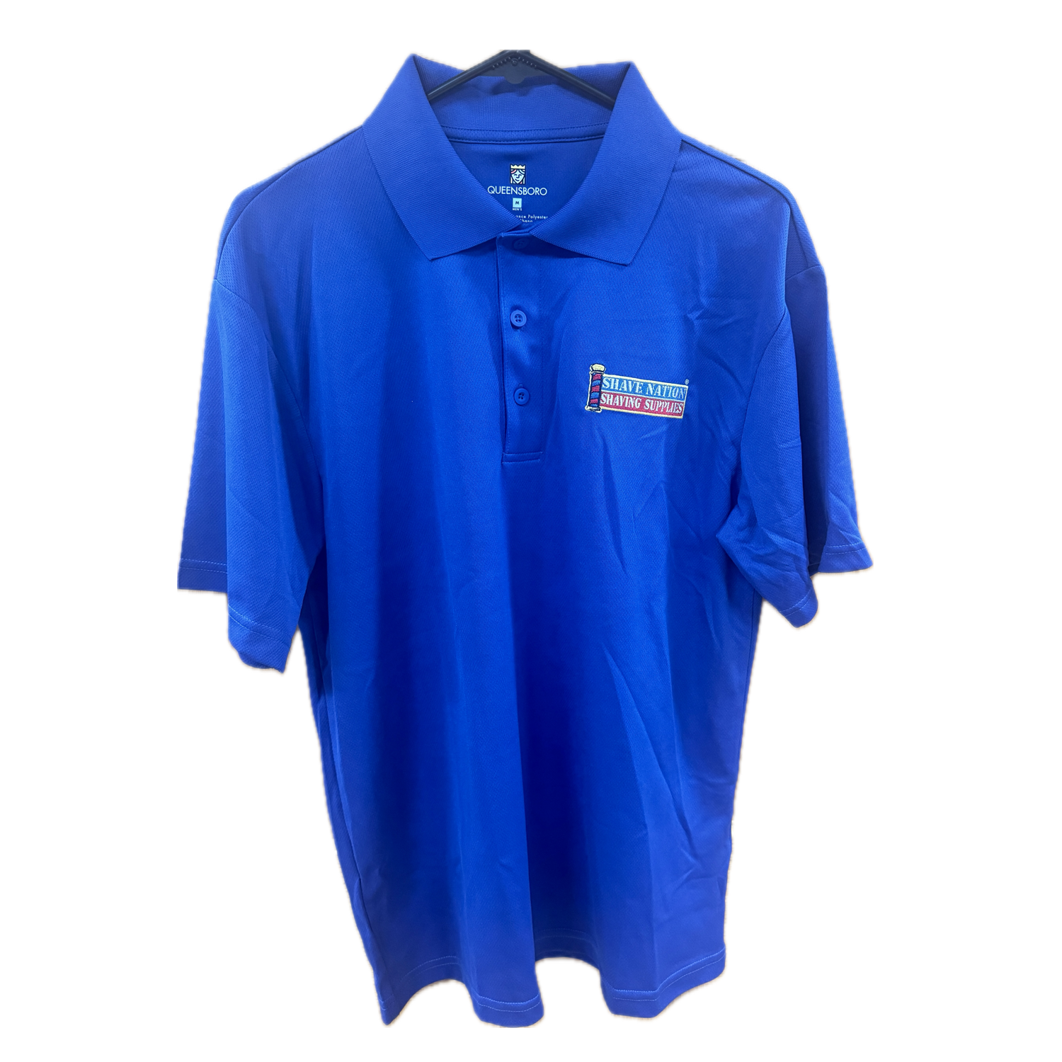 Shave Nation Men's Polo Shirt (Blemished) - Comfortable Casual Wear for Golf, Office & Everyday Use