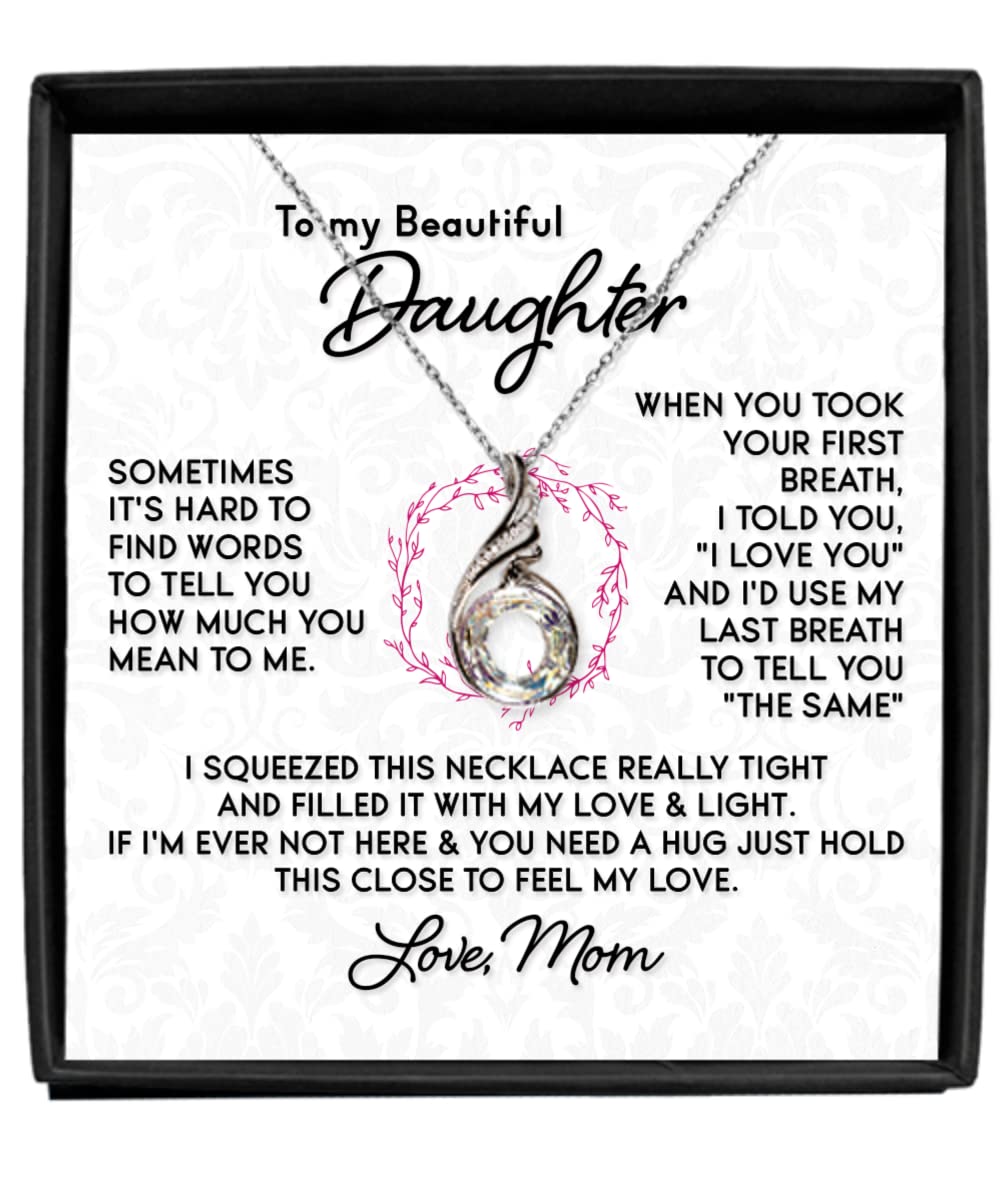 Zapbest Rising Phoenix Necklace for Daughter - Elegant Birthday, Graduation & Gift from Mom | Perfect for Special Occasions, Daily Wear & Meaningful Jewelry Gifts