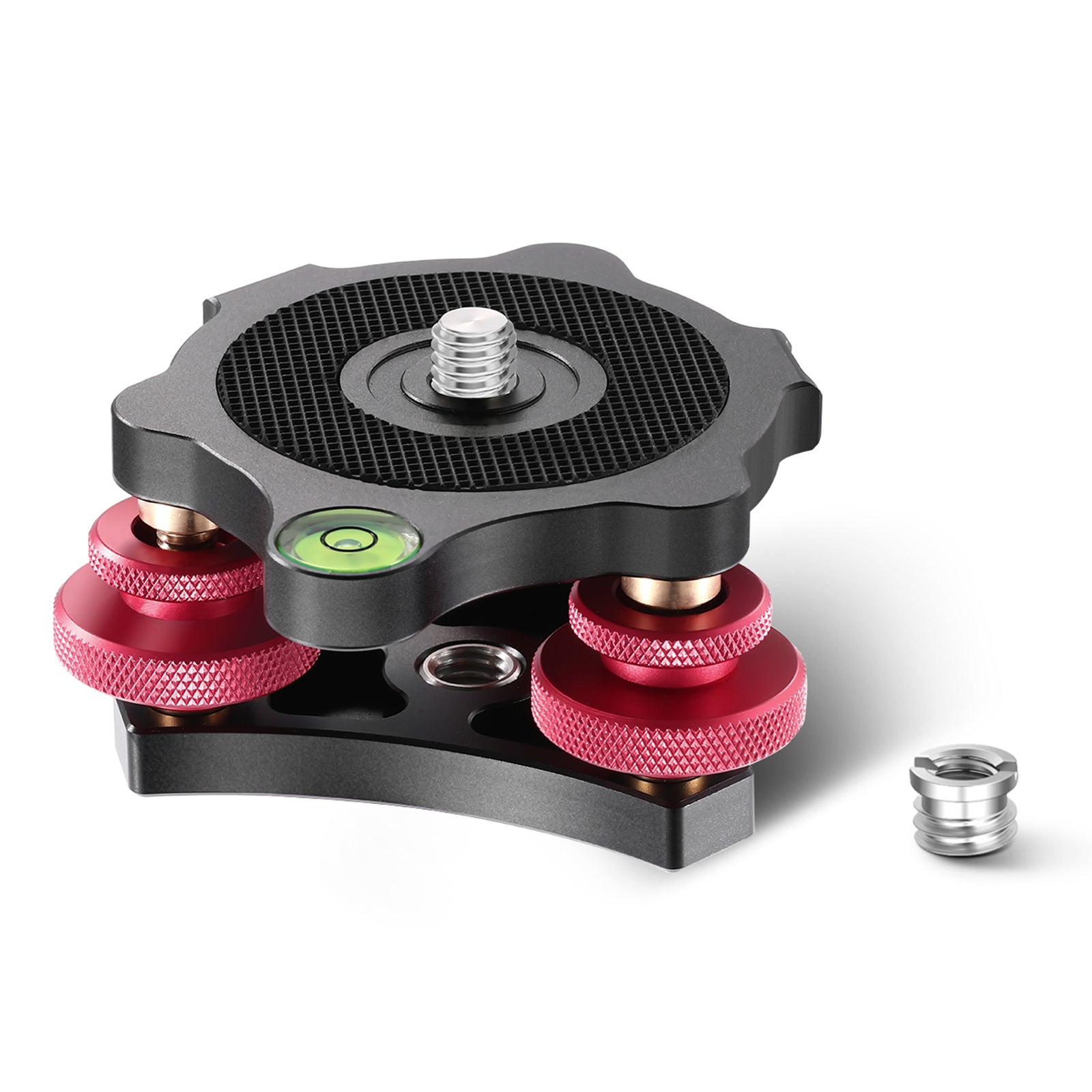 NEEWER LP64 Tripod Head Leveling Base - 360° Panoramic Camera Leveler for DSLR & Mirrorless Cameras - Perfect for Landscape, Architecture & Panoramic Photography