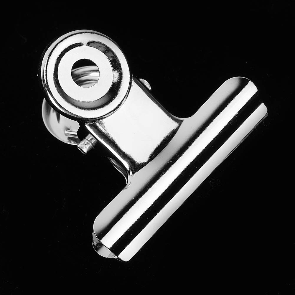 **5PCS Stainless Steel Nail Extension Clips - Curved C-Shape Pinching Clips for Nail Art, Multi-Functional Metal Tools | Perfect for DIY Manicures & Professional Salon Use**