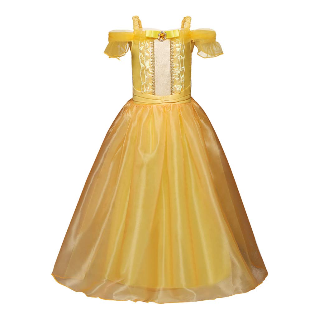 Princess Tulle Dress for Toddler Girls 2T - Elegant Party Costume & Kids Cosplay Outfit for Fall | Perfect for Birthday Parties, Halloween, and Special Occasions