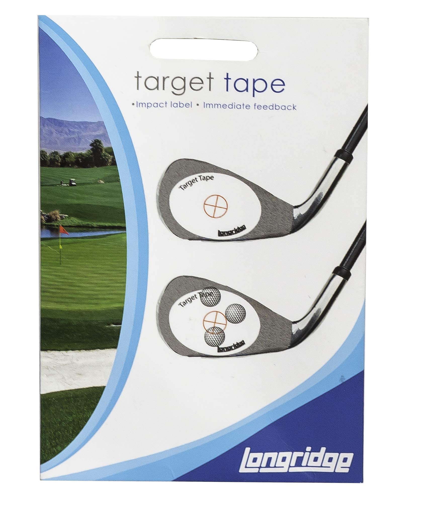 Longridge Unisex Adult Target Tape - White, One Size - Perfect for Archery Practice, Shooting Range & Outdoor Sports Training
