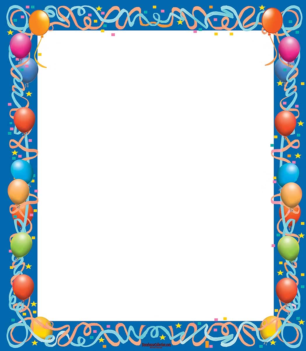 Stonehouse Collection Birthday Table Tent Place Cards - 25 Balloon-Themed Guest Seating Name Cards for Parties, Weddings & Events - Elegant Table Tents for Birthday Celebrations & Special Occasions