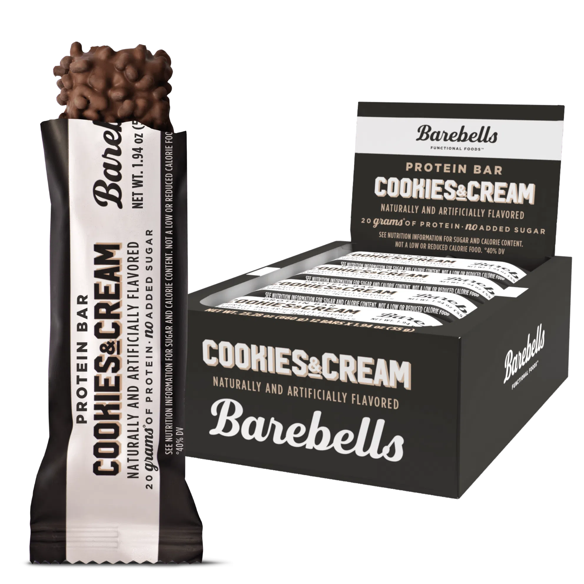 Barebells High-Protein Bars - 20g Protein, Low Sugar, Gluten-Free Snacks for Fitness, Weight Loss & On-the-Go Energy | Ideal for Gym, Workouts & Healthy Lifestyle