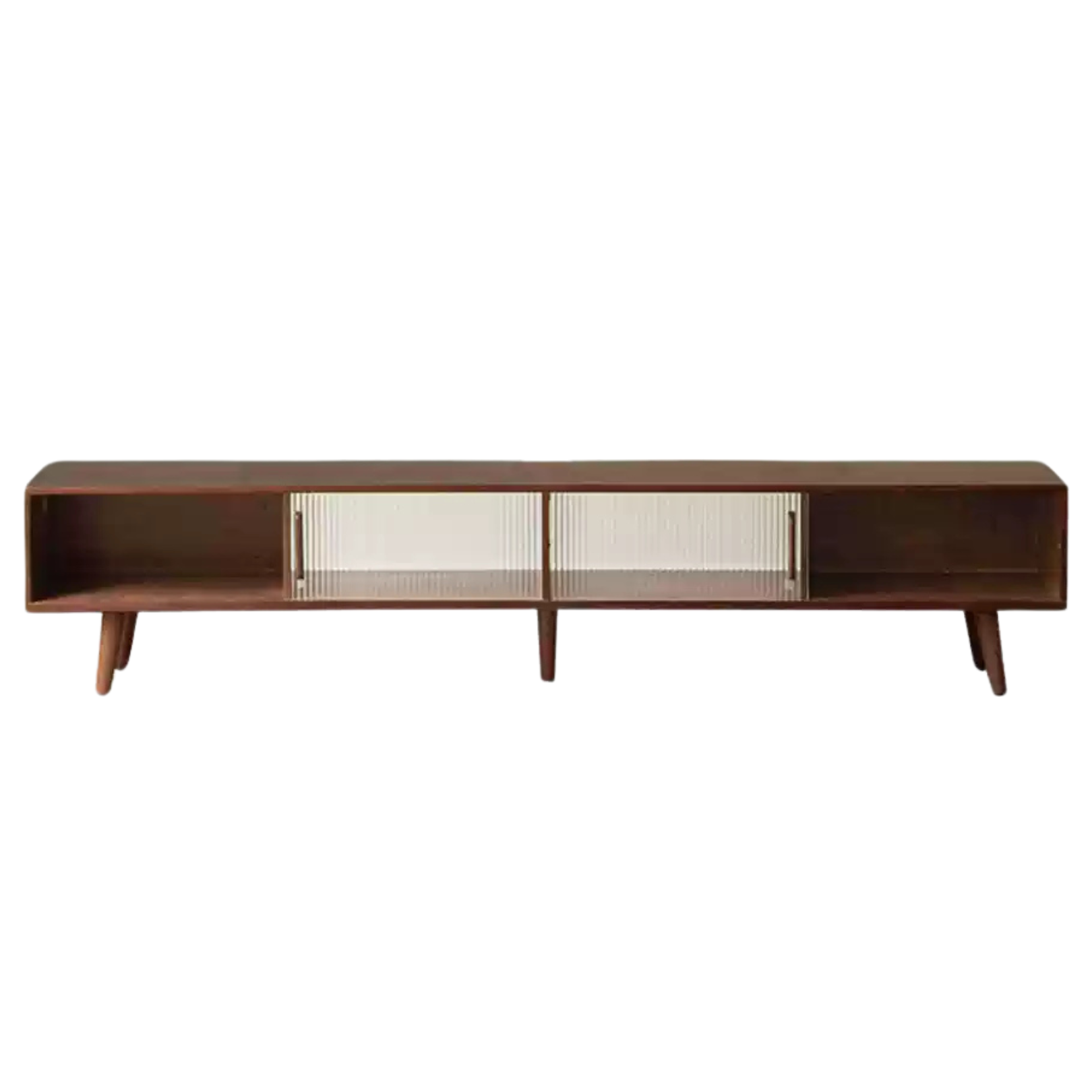 Oak Solid Wood Modern Simple TV Cabinet - Stylish & Durable Entertainment Center for Living Room, Bedroom, or Home Theater