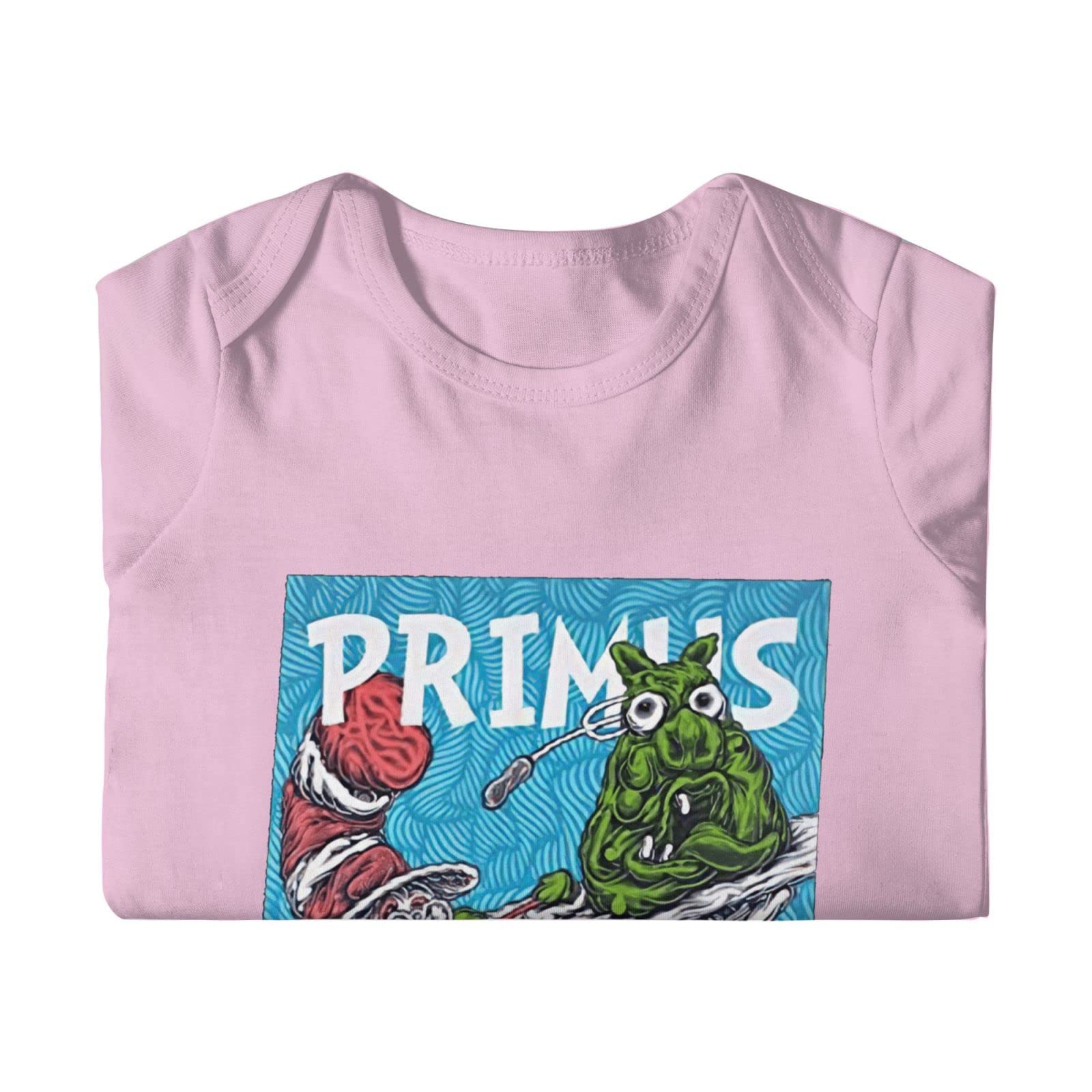 Priimus Band Baby Onesie - Unisex Newborn Romper with 3D Print | Soft Cotton Short Sleeve Bodysuit | Cute Graphic Jumpsuit for 0-12 Months | Perfect for Playtime, Photo Shoots & Everyday Comfort