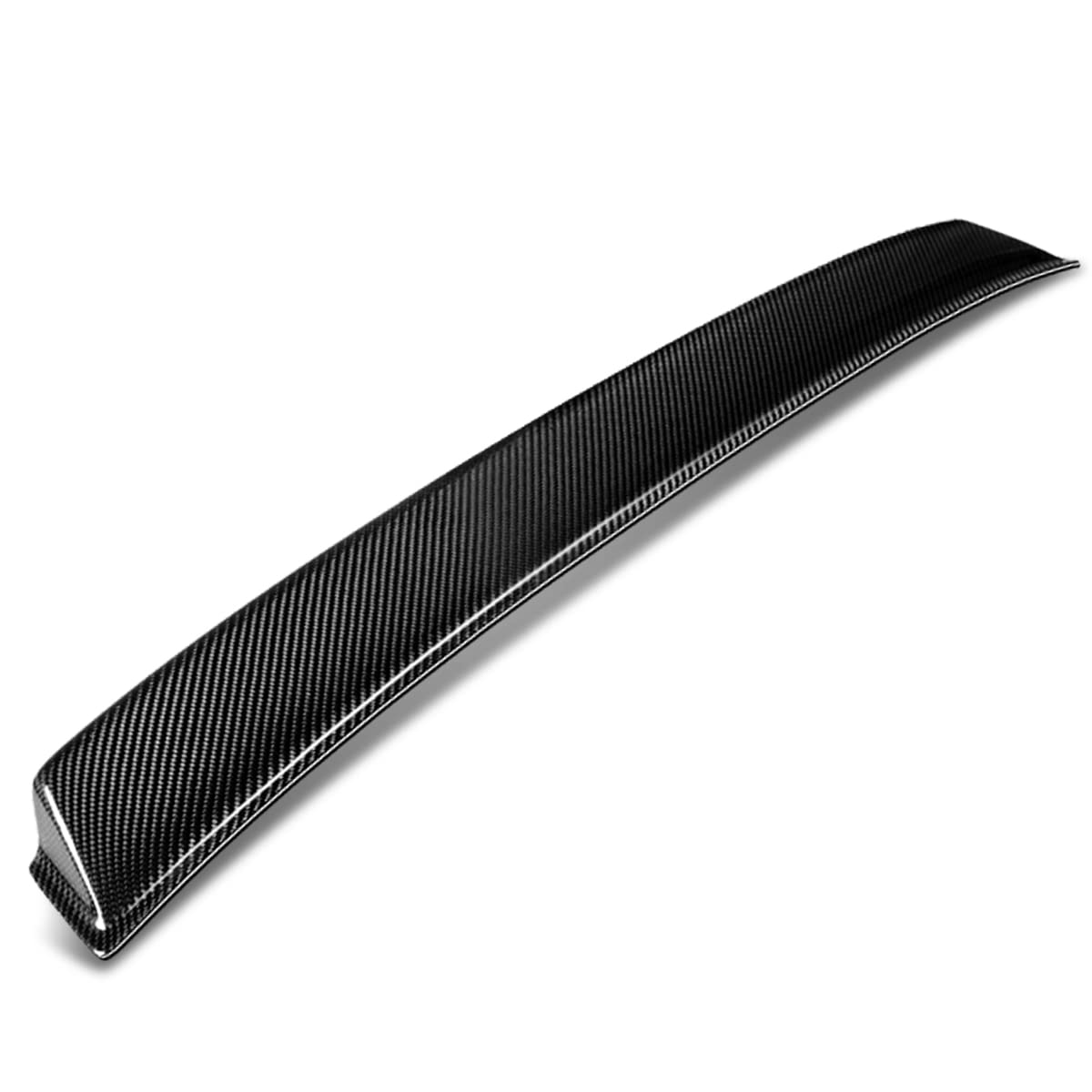 DNA MOTORING 2-RSP-6627-CF Carbon Fiber Rear Window Roof Spoiler Wing for 2003-2008 Nissan 350Z Coupe - Black | Enhances Aerodynamics & Sporty Style | Perfect for Car Enthusiasts & Performance Upgrades