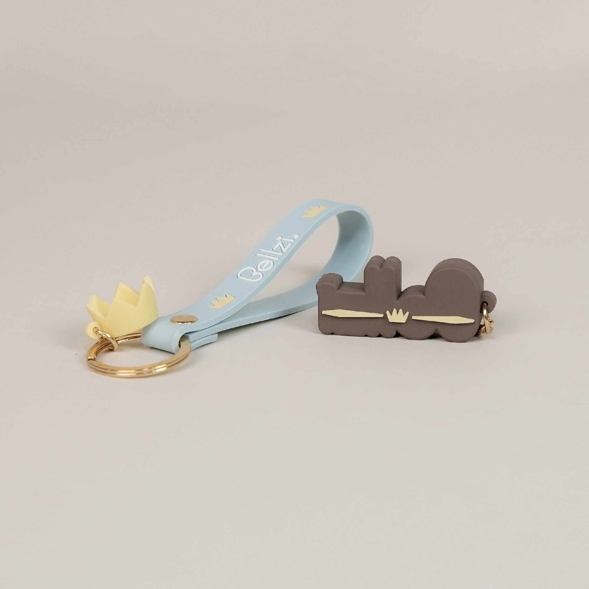 Bellzi Logo Keychain - Stylish & Durable Key Ring for Keys, Bags & Gifts - Perfect for Everyday Use, Travel & Promotional Events
