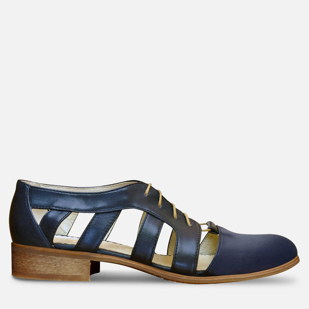 Stylish Nassau Cutout Oxford Shoes for Men & Women - Comfortable & Breathable Casual Dress Shoes for Office, Business, and Formal Occasions