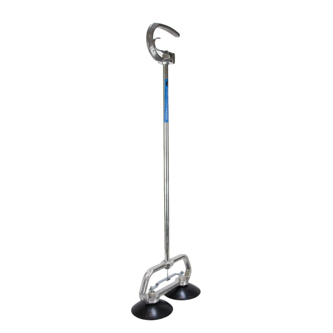 All Vac Verti Lifter with Dual 5 Inch Cups - 33 Inch Heavy Duty Vacuum Lifter for Glass, Stone & Metal - Perfect for Construction, Warehouse & Manufacturing