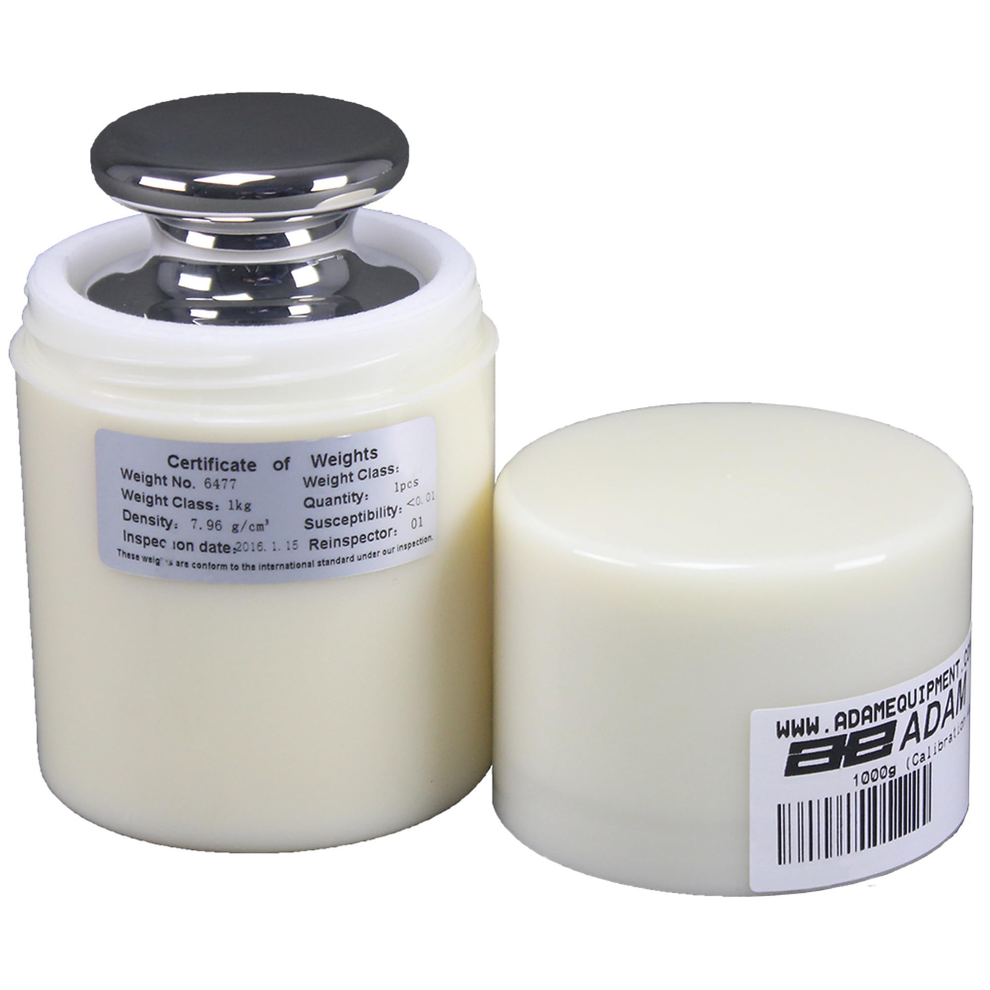 Adam Equipment ASTM2 1000G Calibration Weight - High Precision 1000 Gram Lab Scale Weight for Scientific, Industrial & Jewelry Use - Model# ASTM 2 - 1000G