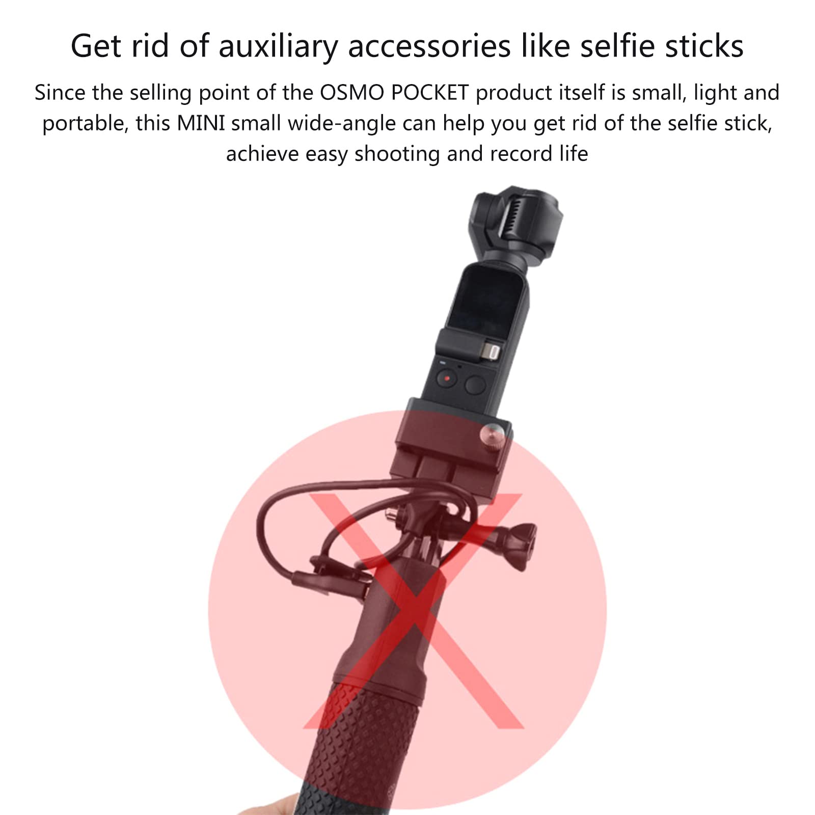 Magnetic Camera Lens Filter for Pocket Gimbal - Compatible with Handheld Stabilizers | Perfect for Vlogging, Travel & Action Photography