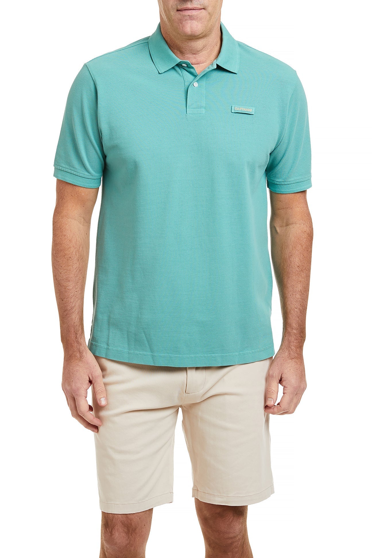 Premium Onshore Polo Shirt for Men - Breathable Cotton Wasabi Green - Perfect for Golf, Casual Wear & Business Casual Outfits