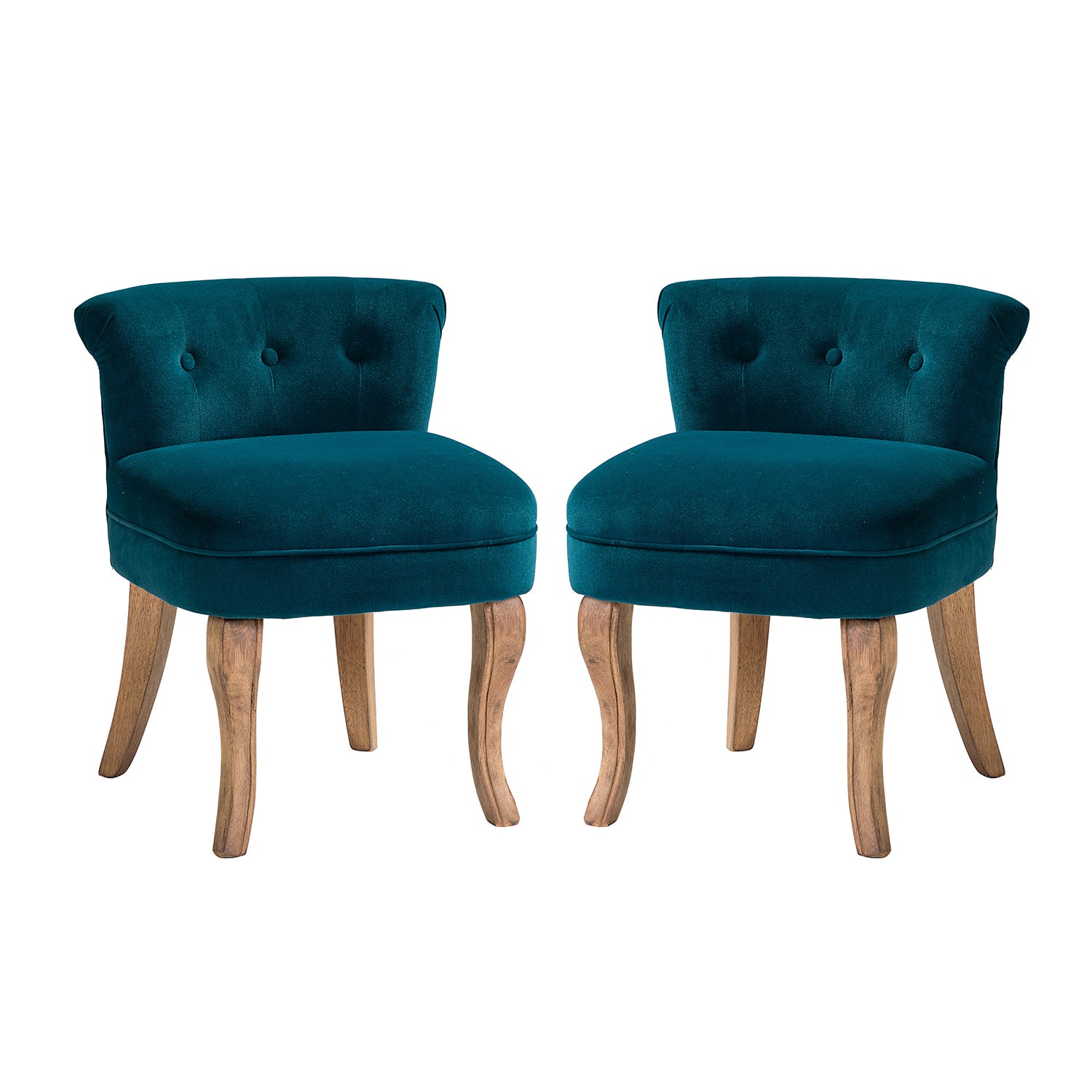 Moises Velvet Vanity Stool with Optional Types - Elegant Makeup Stool for Dressing Table, Bedroom & Bathroom