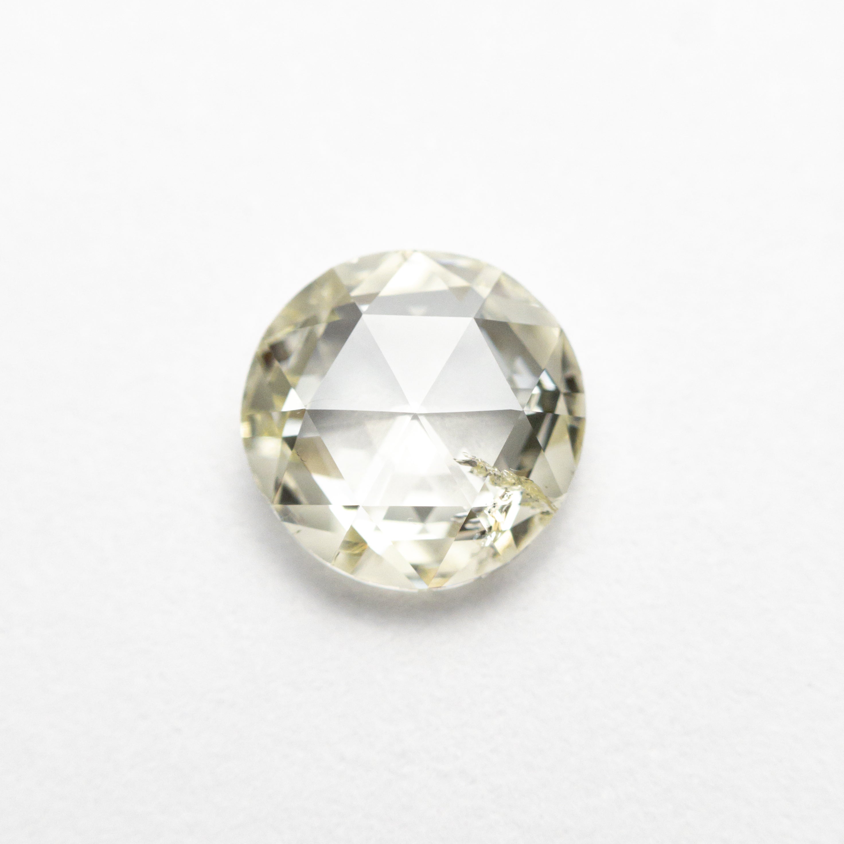 0.88ct Round Double Cut Diamond - 6.58x6.52x2.39mm I1 Q R (19017-08) - Perfect for Engagement Rings & Fine Jewelry