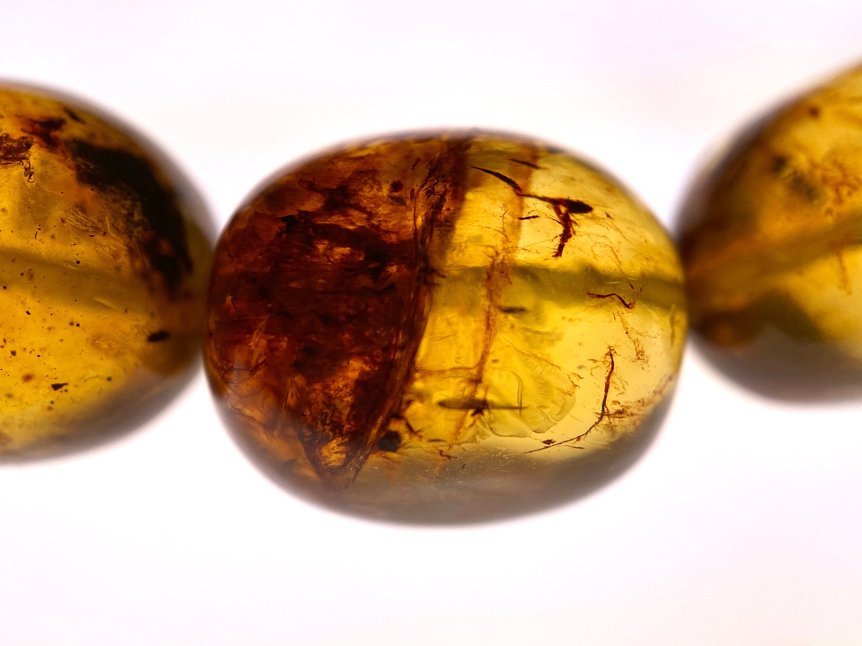 Authentic Mexican Amber Crystal Beaded Bracelet - Handmade Healing Jewelry with Natural Stones for Women - Perfect for Meditation, Yoga & Spiritual Healing
