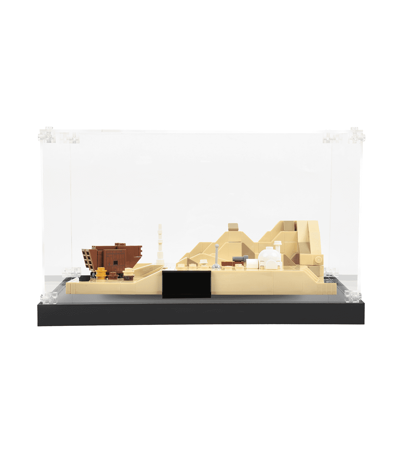 Lego Tatooine Homestead 40451 Display Case - Clear Acrylic Protection for Star Wars Collectibles | Perfect for Showcasing & Dust Protection