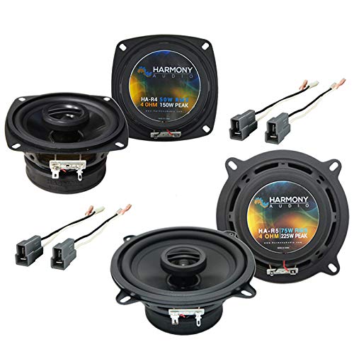 1982-1985 Toyota Celica Factory Speaker Upgrade - Harmony Audio R4 R5 Package Replacement Speakers | Perfect for Car Audio System Enhancement & Classic Vehicle Restoration