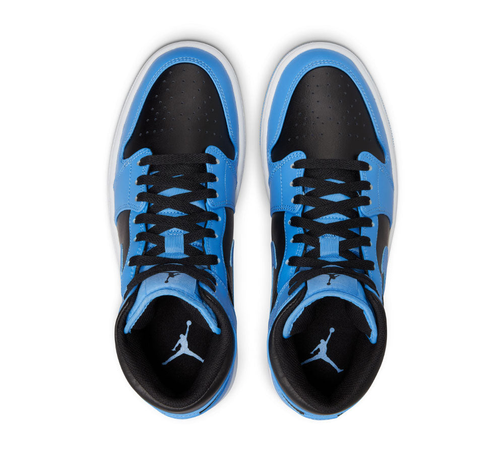 AIR JORDAN 1 MID Basketball Shoes for Men - Retro Style Sneakers with Cushioned Comfort - Perfect for Streetwear, Casual Wear & Sports Performance