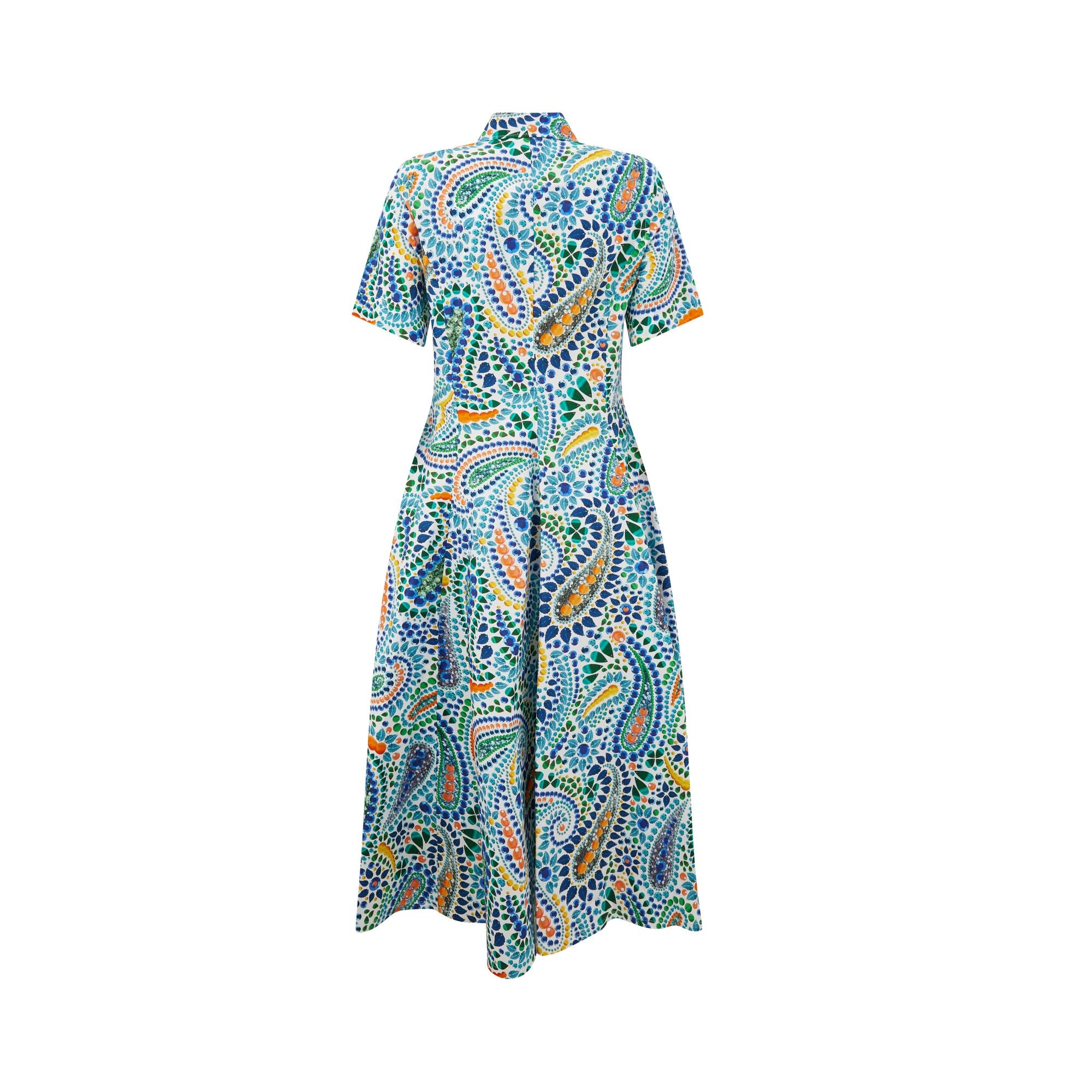 Stylish Margery Paisley Poplin Dress for Women | Floral Printed Summer Dress | Perfect for Casual Outings, Beach Vacations & Date Nights
