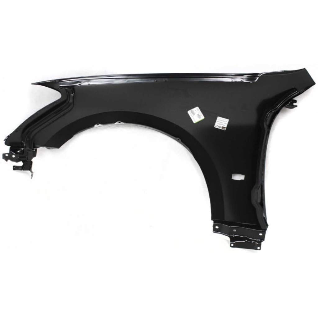 2006-2007 Infiniti M45 Passenger Side Front Fender Replacement with Turn Signal Light Hole - Compatible with Base/Sport Models (F3100EH1MA, IN1241113) | Perfect for Auto Body Repair & Restoration Projects
