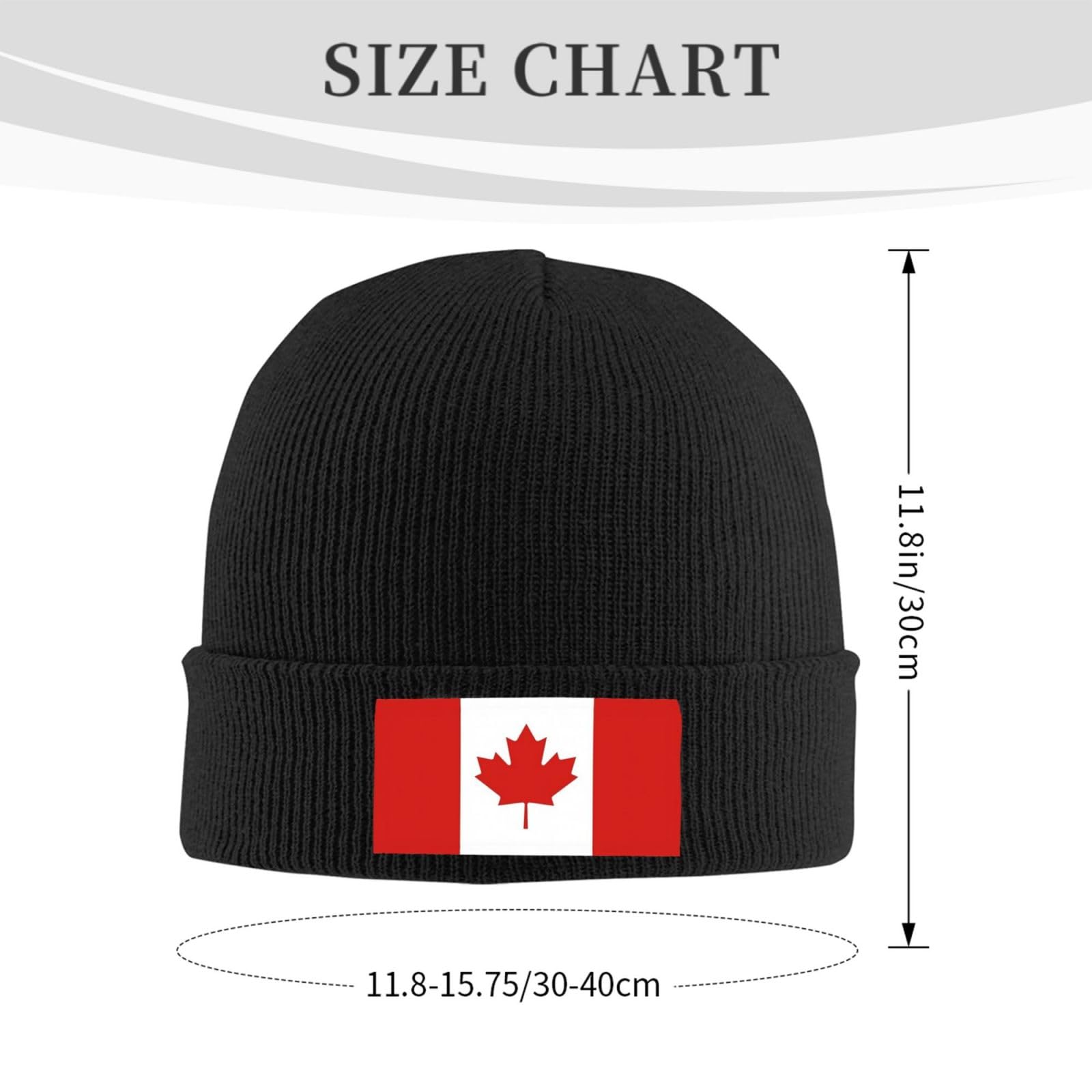 ASYG Patriotic Knit Beanie Hat for Men & Women - Warm Winter Skull Cap with Cute Flag Design - Perfect for Outdoor Activities, Sports & Casual Wear