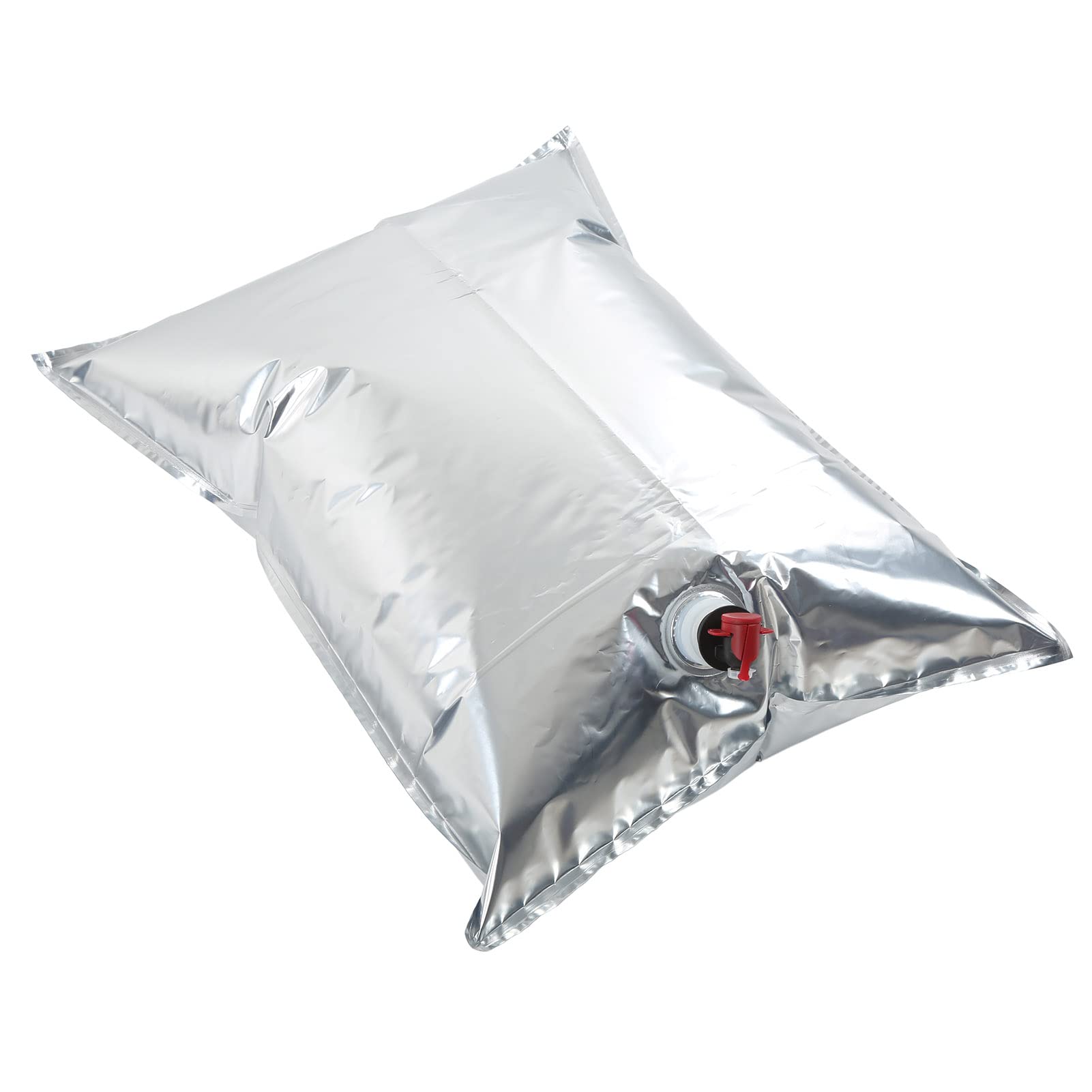 5Pcs 20L Aluminized Beverage Bags with Valve - Reusable Wine & Liquid Storage Pouches for Camping, Travel, and Outdoor Adventures