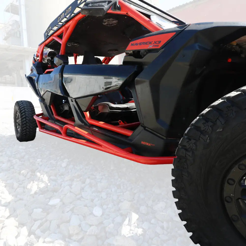 Can Am Maverick X3 MAX Nerf Bars - Heavy Duty Side Steps for Off-Roading & Rock Crawling - Perfect for UTV Trail Riding & Dune Bashing Adventures