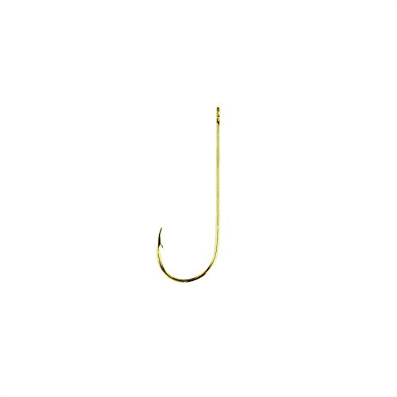 Eagle Claw 202-2 Classic Fishing Hooks - Multi-Pack, One Size - Perfect for Freshwater & Saltwater Angling, Bass, Trout, and Panfish