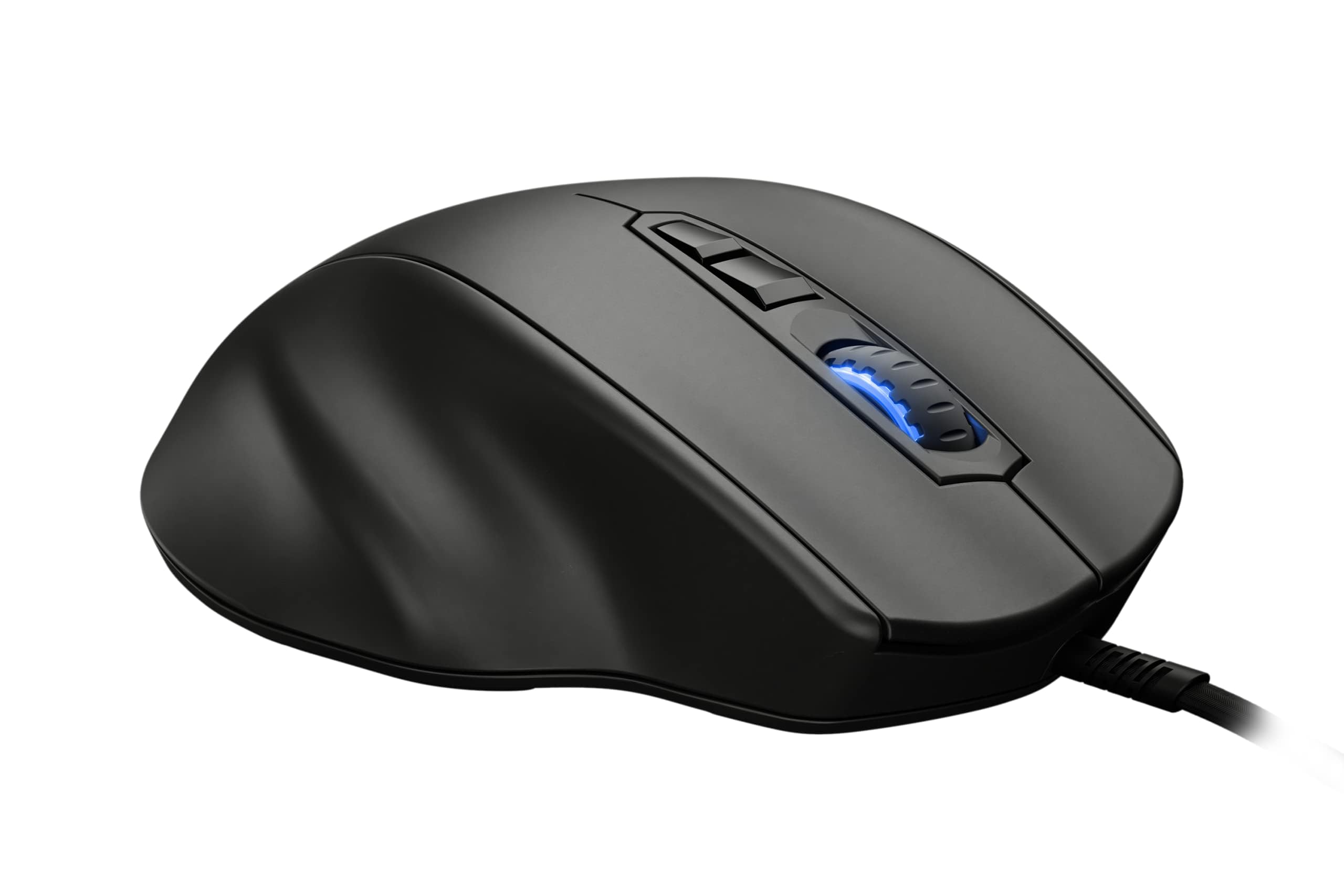 Mionix NAOS PRO Wired Gaming Mouse - 19K DPI Optical Sensor, 400 IPS, Kailh 80M Clicks, 1KHz Polling Rate, 7 Programmable Buttons, On-Board Memory for PC & Mac - Perfect for FPS, MOBA & Esports Gaming