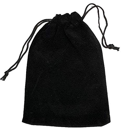 Authentic Nevada Casino Craps Dice Set - 19mm with Black Velvet Pouch for Casino Games & Home Play (Set of 3, Bally's Red Frosted)