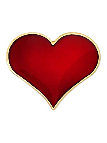Red Heart Gold Plated