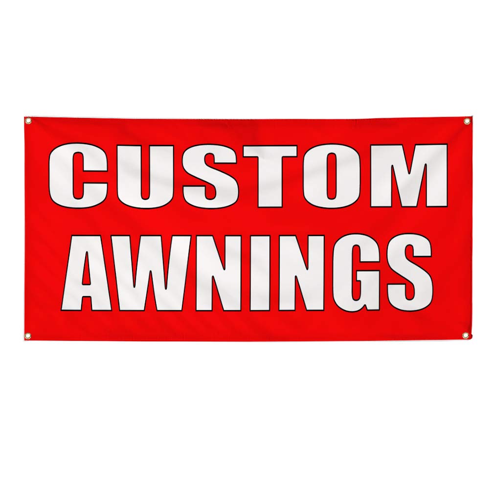 Custom Vinyl Banner 48x96 Inches - Weatherproof Outdoor Sign with 8 Grommets for Business, Home Remodeling, Yard & Industrial Use | Multiple Sizes Available