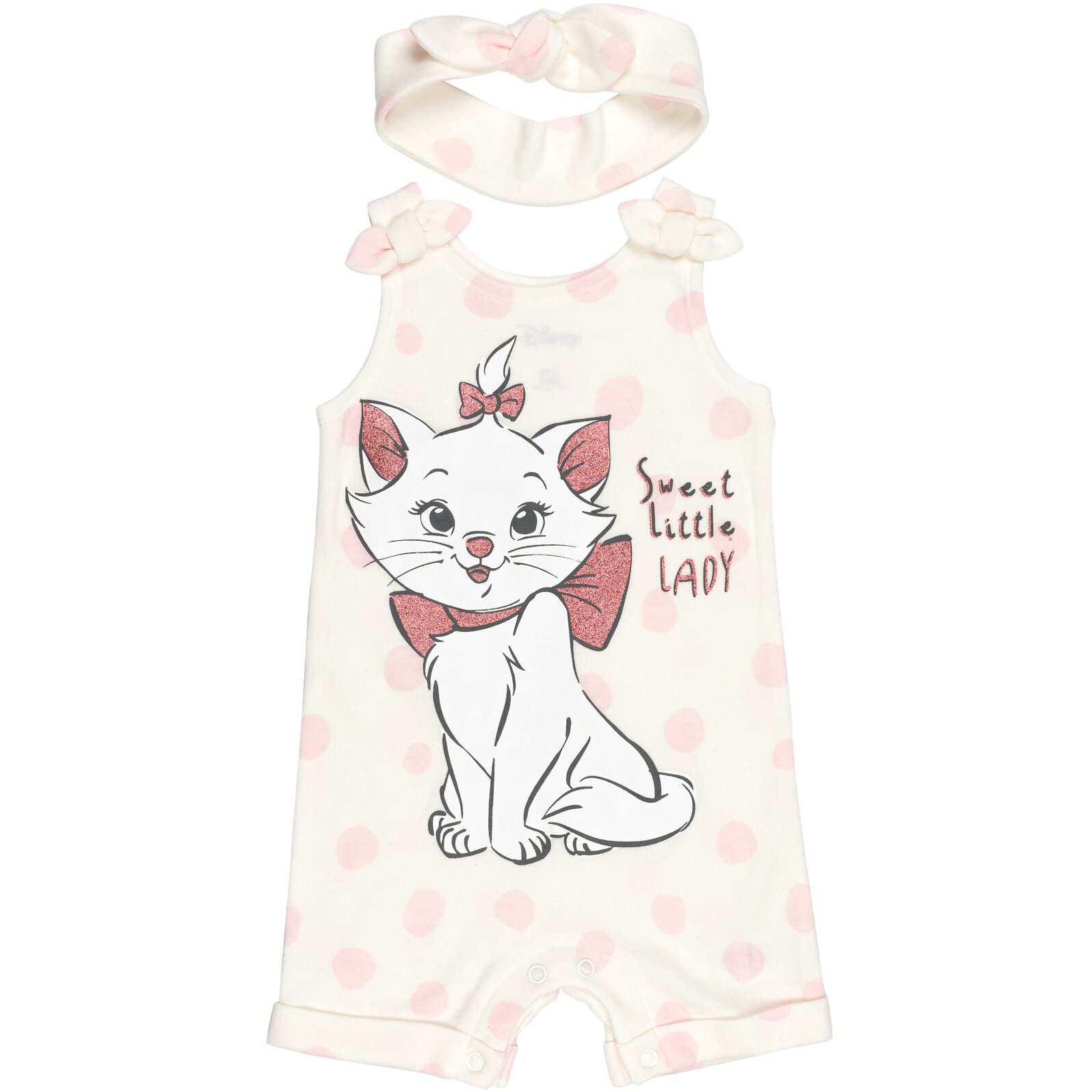 Disney Minnie Mouse Winnie the Pooh Lion King Lilo & Stitch Simba Baby Romper and Headband Set - Newborn to Toddler Outfit for Girls & Boys - Perfect for Birthday, Photo Shoots & Disney Theme Parties