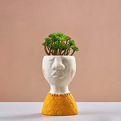 Cute Silicone Flower Pot Mold for Succulents & Cacti - DIY Planter with Drain Hole - Perfect for Home, Office Decor & Gardening Gifts