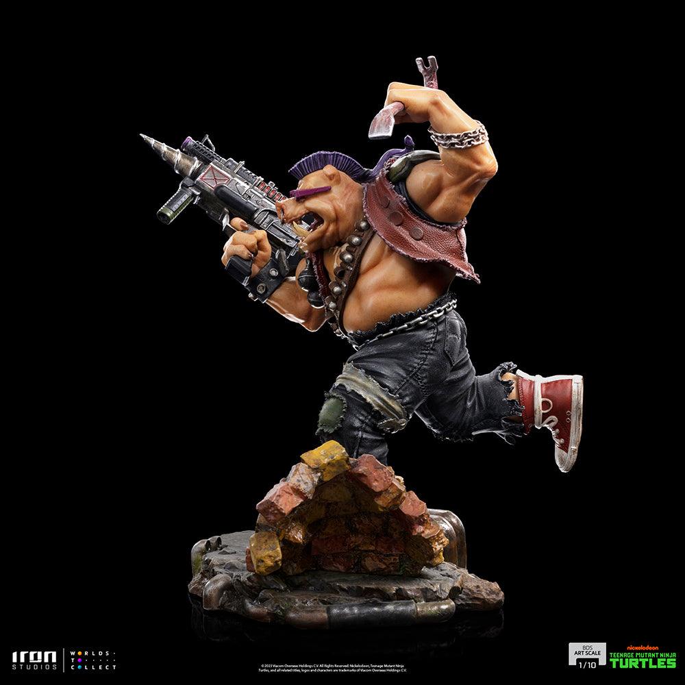Iron Studios TMNT Bebop BDS Art Scale 1/10 Statue - Teenage Mutant Ninja Turtles Collectible for Display & Home Decor